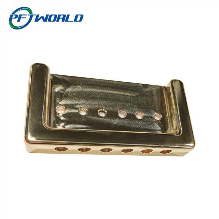 Brass Guitar Pieces Mirror Polished Parts