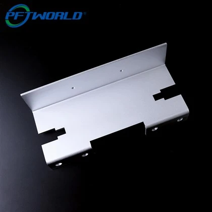 O CNC feito sob encomenda fez à máquina o alumínio parte o revestimento anodizado de dobra do corte do laser da precisão